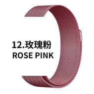 สายนาฬิกา Apple Watch 10 สายสแตนเลสสตีลแม่เหล็กสำหรับ Apple Milanese iWatch 8 S9 สายนาฬิกาแม่เหล็กแบ