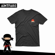 AiNTFAKE Ninja Sun- Black & White Printed Tshirt 100% Cotton
