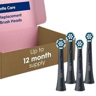Oral-b iO series electric toothbrush replacement head black 4-pack soft brush head Electric Toothbru
