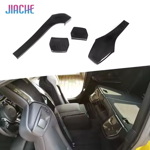 Dry Carbon Car Interior Seat Back Covers Trims For BMW F80 M3 F82 F83 M4 F87 M2 M2C 2014-2019 Seat B