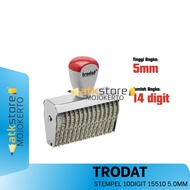 Trodat Stamp 15514 5 mm 14 Digit Number Stamp/
