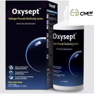 (SG Ready Stock) Oxysept 360ml with 36 tablets and Lens Case for disinfecting and storing contact lenses