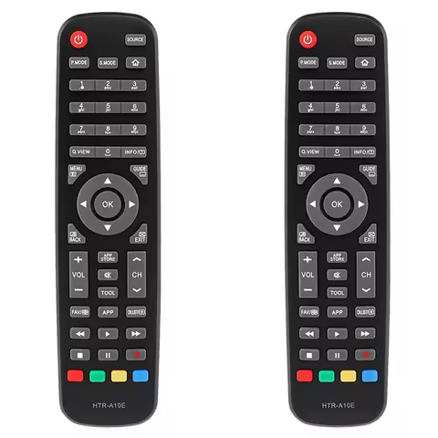 2X HTR-A10E TV Remote Control For Haier Smart LCD TV HTR-A10 HTR-A10H LE43K6000TF LE40K6000TF LE32K6