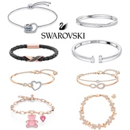 100% Original Swarovski Pandora Bracelet Female Crystal Bracelet 925 silver /rose 916 gold Sterling 