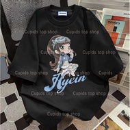 【220G 100%Cotton T-shirt】 UT New Jeans Hyein Fan Art T-shirt, Unisex Oversized Cotton, Casual Trend