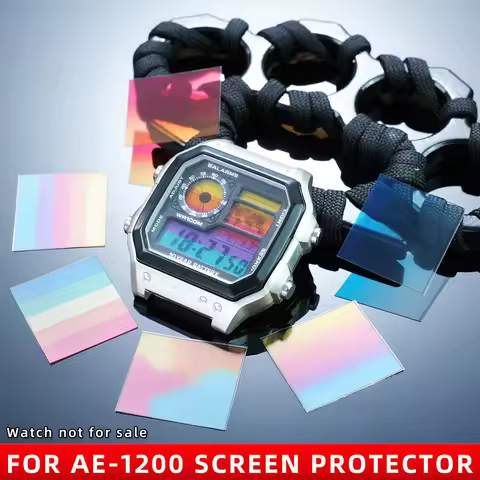 Suitable for Casio AE-1200/1300/1500 series multi-color protective film, ae1000 color protective fil