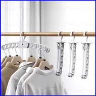 HT1 Foldable Clothes Hanger Portable Multi-Function Clothes Hanger for Bedroom & Wardrobe Space-Save