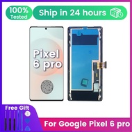 100% Tested Super amoled 6.7" For Google Pixel 6 Pro Lcd with Frame Display Digital Touch ScreenRepl