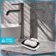 Multifunctional Attached Bathroom Soap Box Soap Holder - DB13