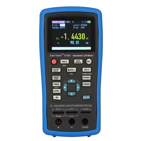 New LCR Digital Bridge Meter ET430 ET432 USB Handheld High Precision Capacitance Inductance Resistan