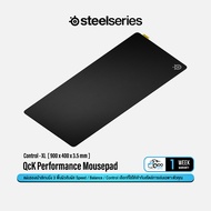 SteelSeries QcK Performance Mousepad แผ่นรองเม้าส์ 3 ผิวสัมผัส Speed Balance Control #Qoomart