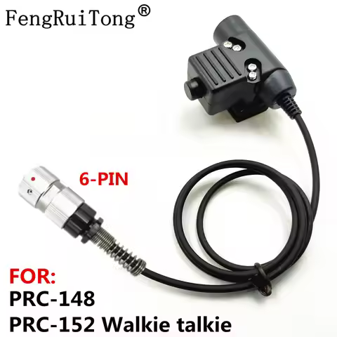 FengRuiTong PTT For Z-tactical TAC-SKY headset HD01 HD03 , to prc-624 IDF710 152A PRC-152 Walkie tal