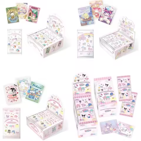 KABAO Original Sanrio Kuromi Hello Kitty My Melody Shining Collectible Card Game Trading Card Toys