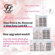 Fillon 3D Instant Lashes | Beginner-friendly, Tanpa gam, Bigger Eyes Effect, Reusable, Tahan Lama