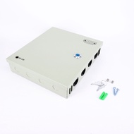 ตู้จ่ายไฟ 9 Ch. 12V 15A สำหรับกล้องวงจรปิด 8 จุด ไม่ต้องใช้ อแดปเตอร์ Switching Power Supply (Grey)