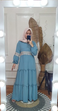 DREES CRINKLE - RUBY DREES - DRESS JUMBO BISA COD