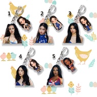Double-Sided DIY HD International Girl Group KATEYE Merchandise MANON Pendant MEGAN Bag DANIELA Keyc