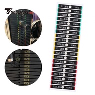 [ Weight Stack Labels Weight Stickers 11-176lbs/5-80kg, for Weight Identification Decals Number Stic