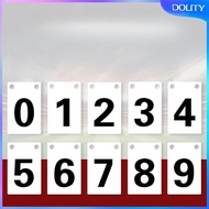 [dolity] Scoreboard with Numbers 0-9, Manual Score Flip Cards, Scoreboard, Scoreboard for Sports, fo