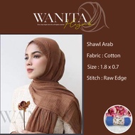 Shawl Arab Fringe l  Soft & Iron-Less Cotton  l  Best Quality