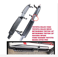 VIGO /REVO 4WD SIDE STEP RUNNING BOARD V2 FOR FORD RANGER T6 T7 T8 RAPTOR DESIGN