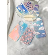 NEW IRISCENDENT CLOUD CASE 1PH0NE 15 14 PROMAX 14 PRO 14 PLUS 14 AURORA SOFTCASE
