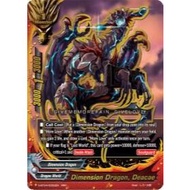 English Future Buddyfight Dimension Dragon, Deacae S-BT04/0002EN (RRR) FOIL