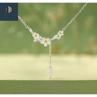 S999 Silver Jasmine Necklace