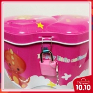 TABUNG DUIT KANAK2 BERKUNCI / KIDS LOCK COIN BOX
