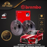 BREMBO MITSUBISHI LANCER GT 2.0 CY4A FRONT OR REAR DISC BRAKE ROTOR 100% ORIGINAL BREMBO