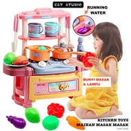 Kitchen Toys Play Set Big Mainan masak masak Cooking Toys Toy Kitchen Playset Dapur mainan masak mas