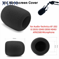 XIANEE Mic Windscreen Cover, Flocked Sponge Foam Windproof Microphone Pop Filter, Replacement Microp