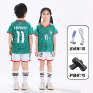 World Cup Mexico Team Football Jersey Set Green