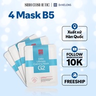 4 pieces of B5 MASK to restore and hydrate the skin Drhelens CALMING MASK [N24]