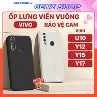 Ốp Vivo U10 Y12 Y15 Y17 Y12i Y3 Y3s 2020 nhựa TPU dẻo | Vỏ điện thoại Vivo bảo vệ camera chống giảm