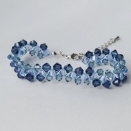 波浪手鍊, 施華洛世奇元素