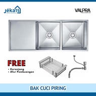 Bak Cuci Piring//Bak Sink//Bcp Minimalis/2 Lubang/Valpra VHE- 12050