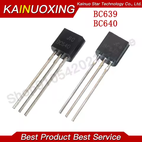 20PCS BC639 BC640 Each 10pcs TO-92 NPN PNP Transistor General Pupose Amplifier New Original