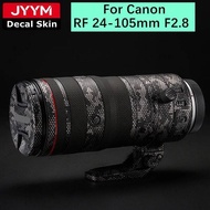 For Canon RF 24-105mm F2.8 Decal Skin Camera Lens Sticker Vinyl Wrap Film Protector Coat RF24-105 24