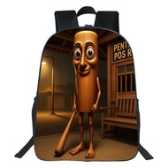 Tung Tung Tung Sahur Schoolbags Sahur Backpack Bombardinocrocodilo Tralalelo Tralala Penbag Bookbag 