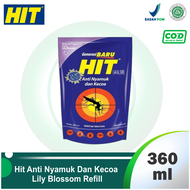 HIT Liquid Pouch Refil 360ml | Jual Isi ulang Obat nyamuk semprot