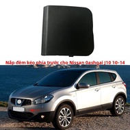 Đen Trước Kéo Mắt Móc Kéo Bao Da Nắp Phụ Kiện Dành Cho Xe Nissan Qashqai J10 2010-2014 Nhựa ABS Phù 