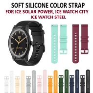 [Ready Stock] Color Soft Silicone Strap Band for Watch Ice-Watch ICE Solar Power Ice Watch City Ice 