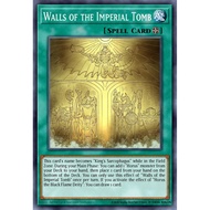 [Yugioh Funny Shop] 1 card MP25-EN168 - Walls of the Imperial Tomb - Ultra Rare