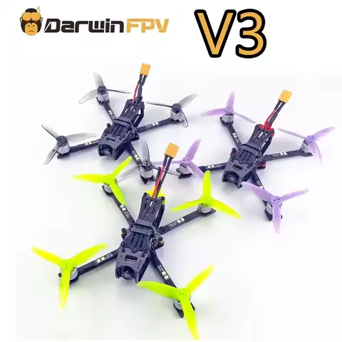DarwinFPV Baby Ape Pro V3 FPV Drone Flight Control Quadcopters 142mm 3 Inch F4 OSD 15A AIO BLHeli_S 