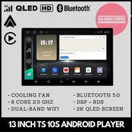 🔥13 Inch Android Player🔥TS10S Android Player 2K QLED 8 Core 360 Panoramic Camera with 4G LTE/WiFi/GP