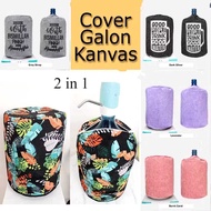2-in-1 Gallon Cover Top Gallon Cover Canvas Sitting Gallon Cover/