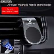 Honda Car Phone Holder Magnetic L Shape Air Vent Clip Mount for Air Outlet GPS Stand for City 2010 Civic Fd Civic Fc Civic Dimension Esi Stream Vezel Freed Shuttle Jazz Beat Brio