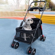 Small Pet Stroller Pet Cat And Dog Stroller Travel Dog Stroller Lightweight And Foldable Dog And Cat Stroller