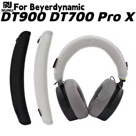 NUNU Comfortable Zipper head beam protective cover For Beyerdynamic DT900 DT700 Pro X Headphones Hea